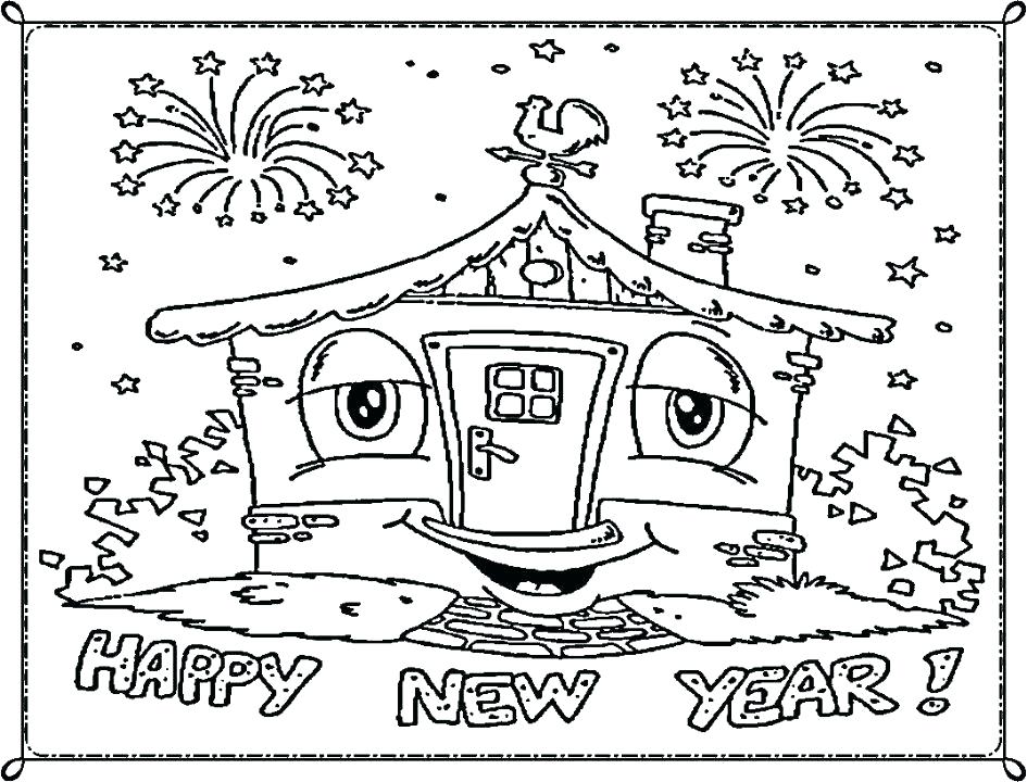 945x720 Coloring Pages For Chinese New Year Happy New Years Coloring Pages