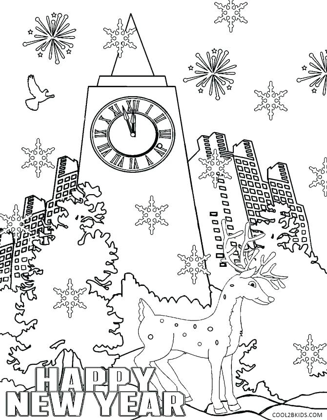 670x861 New Years Coloring Page Happy New Years Coloring Page 3 Years Old
