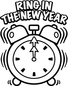 235x297 New Years Coloring Pages
