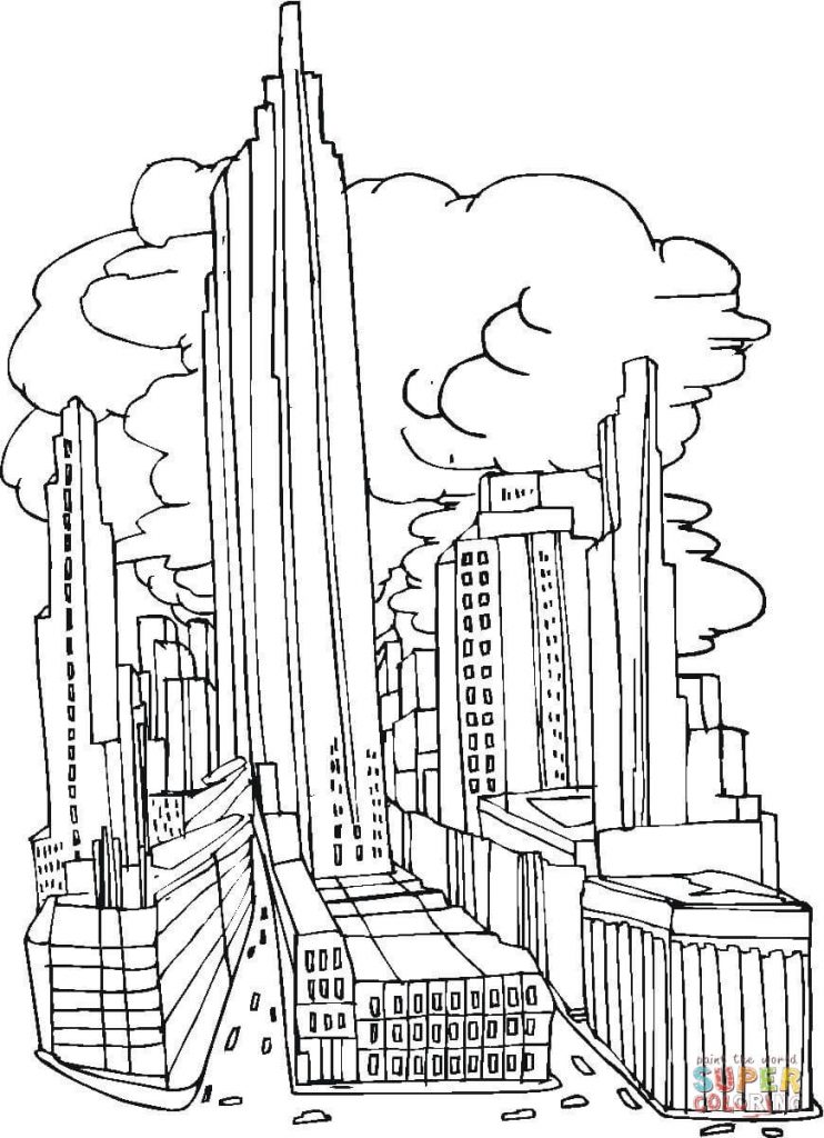 New York City Coloring Pages at GetColorings.com | Free printable ...