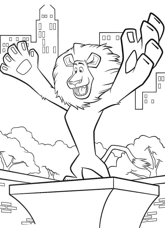 New York City Skyline Coloring Pages
