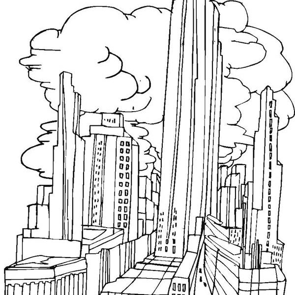 New York Coloring Pages Coloring Page 600x600 New York Coloring Pages Coloring Page