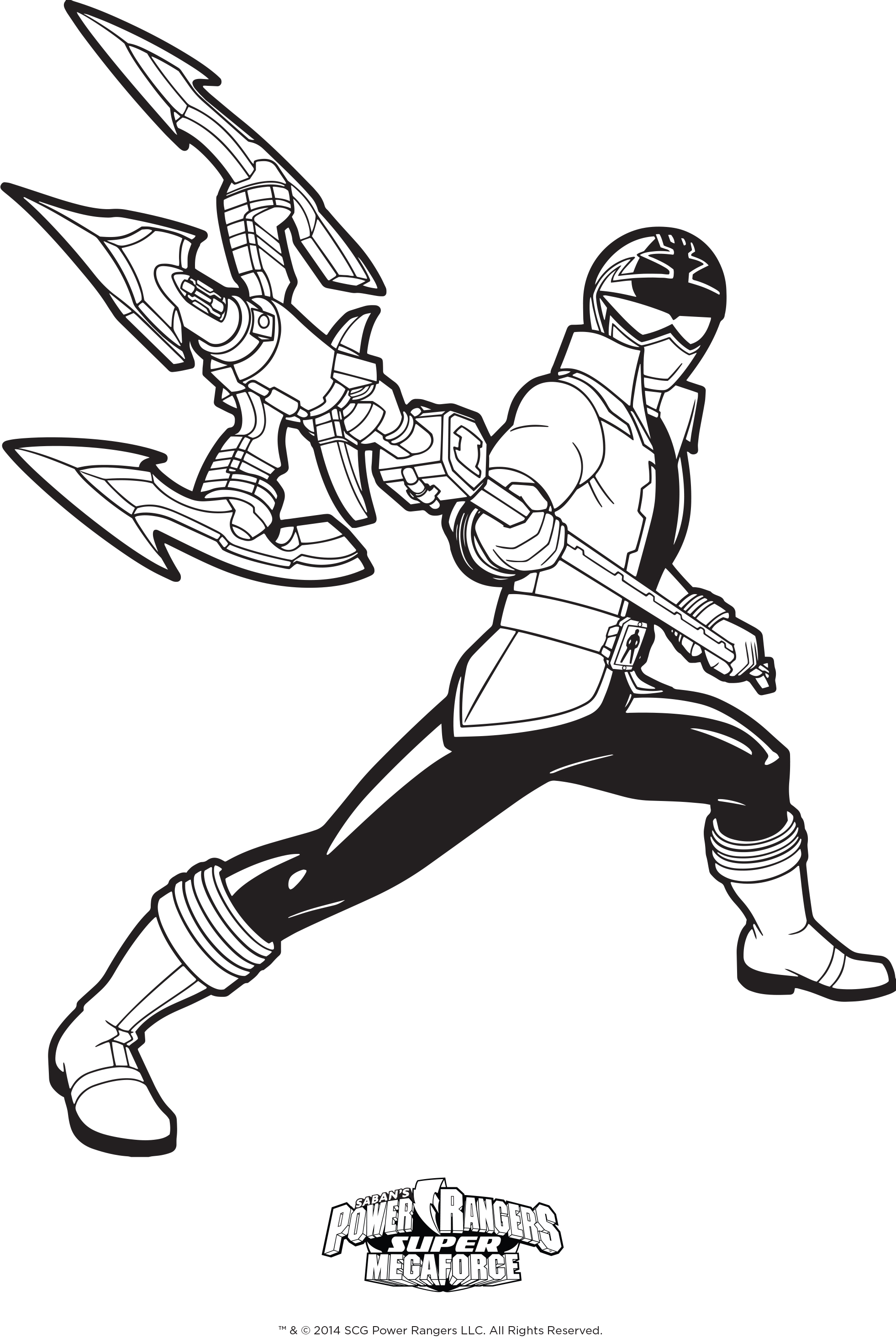 Power Rangers Jungle Fury Coloring Pages Newyork 1962x2930 Power Rangers Jungle Fury Coloring Pages Newyork