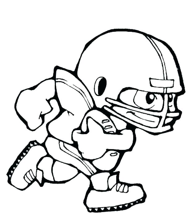 Nfl Coloring Pages Players Coloring Pages Of Football Players 618x694 Nfl Coloring Pages Players Coloring Pages Of Football Players