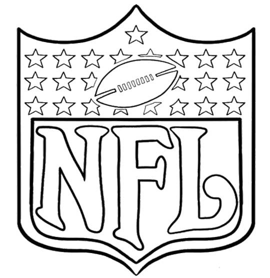 Arms Of Nfl Football Coloring Page Kids Coloring Pages 540x557 Arms Of Nfl Football Coloring Page Kids Coloring Pages