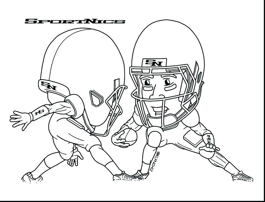 Nfl Coloring Pages Players Football Coloring Pages Football 863x658 Nfl Coloring Pages Players Football Coloring Pages Football