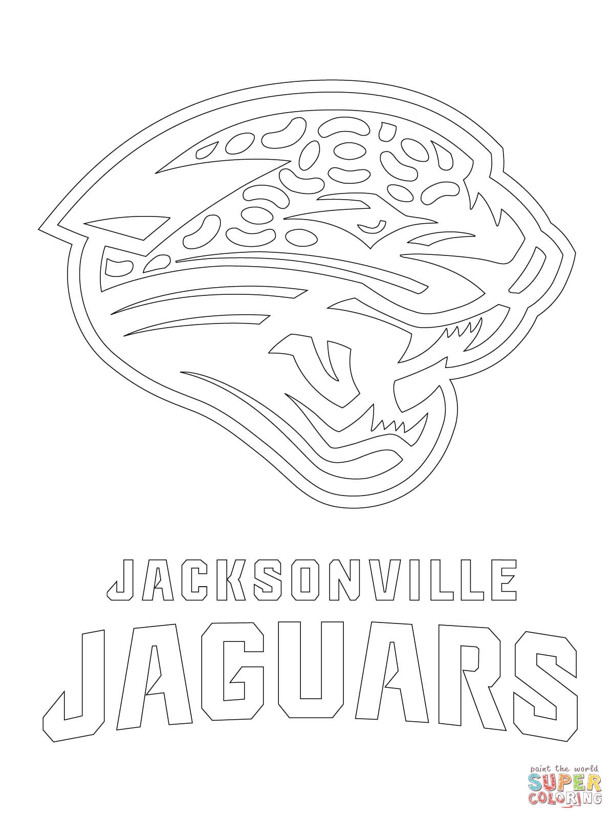 1200x1600 New Nfl Jagurs Coloring Pages Gallery Free Coloring Pages