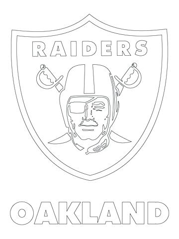 360x480 Nfl Team Logo Coloring Pages Raiders Best Image Logo Coloring Page