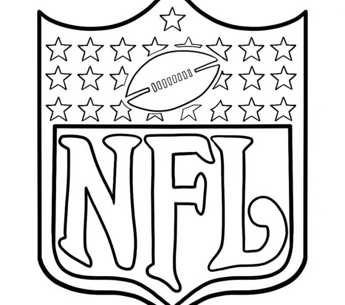 678x600 Nfl Coloring Pages Logo Coloring Page