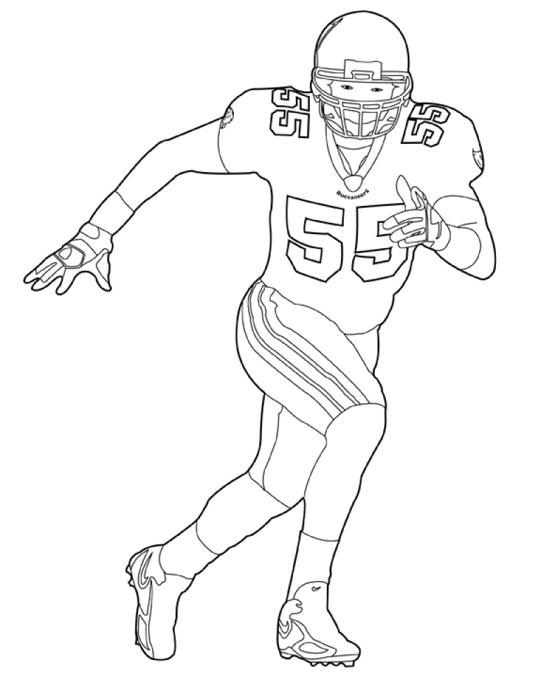 768x960 5 Fresh Football Player Coloring Pages Logo And Design Ideas