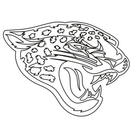 Jacksonville Jaguars Team From Nfl Coloring And Activity Page 450x450 Jacksonville Jaguars Team From Nfl Coloring And Activity Page