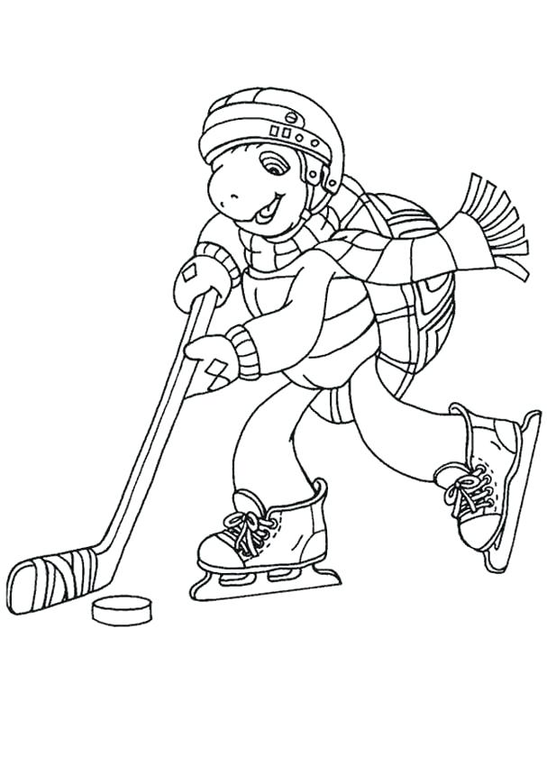 Hockey Player Coloring Pages Hockey Coloring Pages To Print Nhl 607x850 Hockey Player Coloring Pages Hockey Coloring Pages To Print Nhl