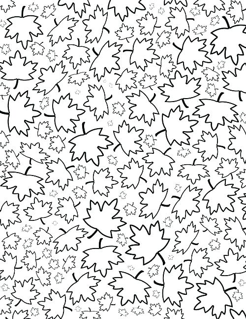 500x647 Coloring Page Fall Fall Leaves Coloring Pages Coloring Pages Fall