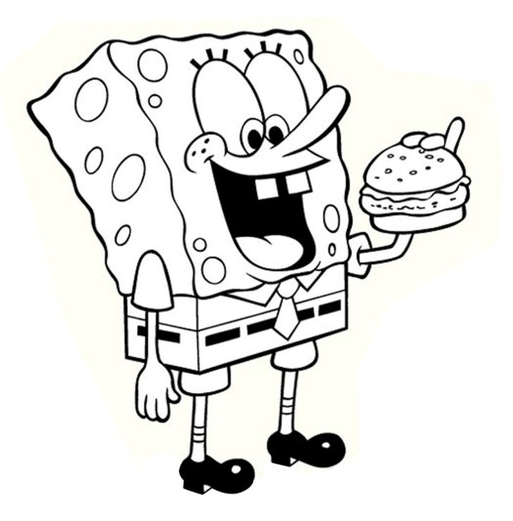 728x739 Nickelodeon Coloring Pages Spongebob Coloring Pages Kids