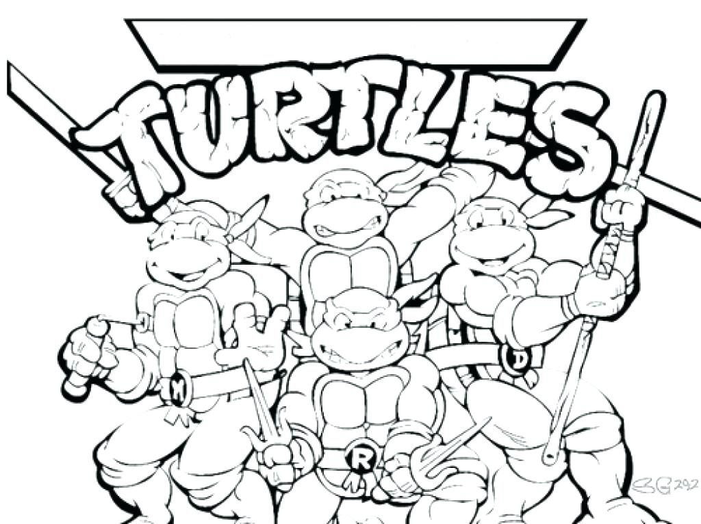 1024x766 Teenage Mutant Ninja Turtle Coloring Pages Teenage Mutant Ninja