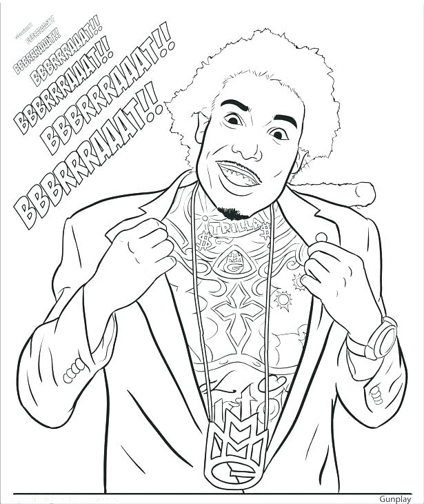 615x731 Nicki Minaj Coloring Pages Coloring Coloring Coloring Pages Nicki