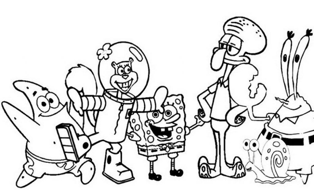 1024x620 Nickolodeon Coloring Pages Free Printable Nickelodeon Coloring