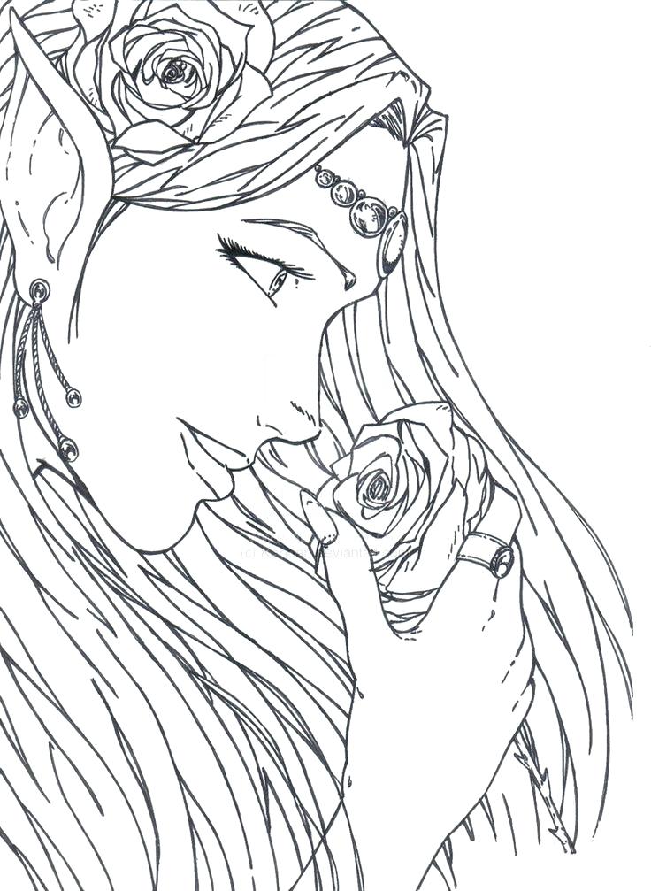 Images About Coloring Pages Elves On Elf Princess Page The Shelf 736x1007 Images About Coloring Pages Elves On Elf Princess Page The Shelf