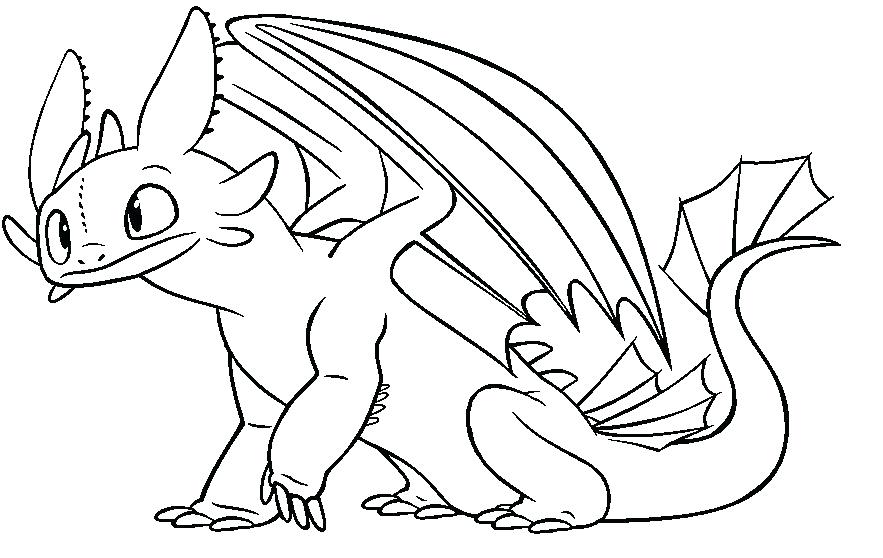 883x558 Night Fury Coloring Page Black White Toothless Night Night Fury