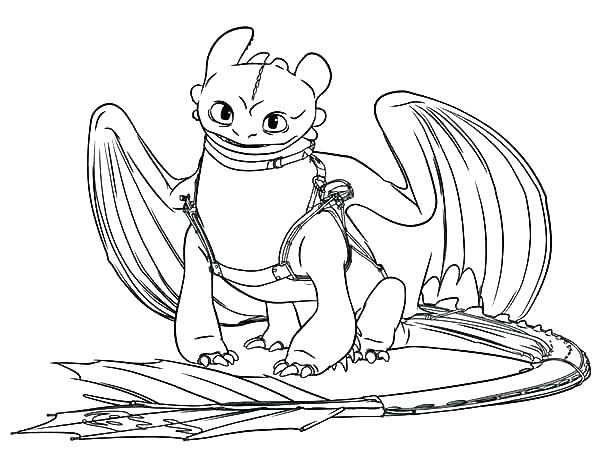 600x462 Dragon Coloring Pages Idea How To Train A Dragon Coloring Pages