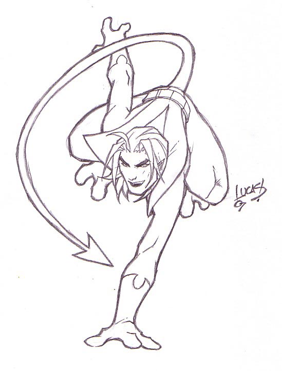 549x723 X Men Nightcrawler Coloring Pages On X Men Beast Coloring Pages