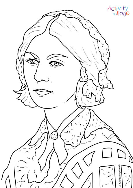 460x651 Florence Nightingale Colouring Florence Nightingale Colouring Page