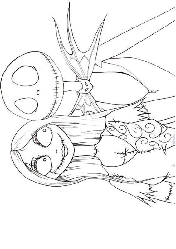 Nightmare Before Christmas Coloring Pages Luxury Free Printable 564x798 Nightmare Before Christmas Coloring Pages Luxury Free Printable