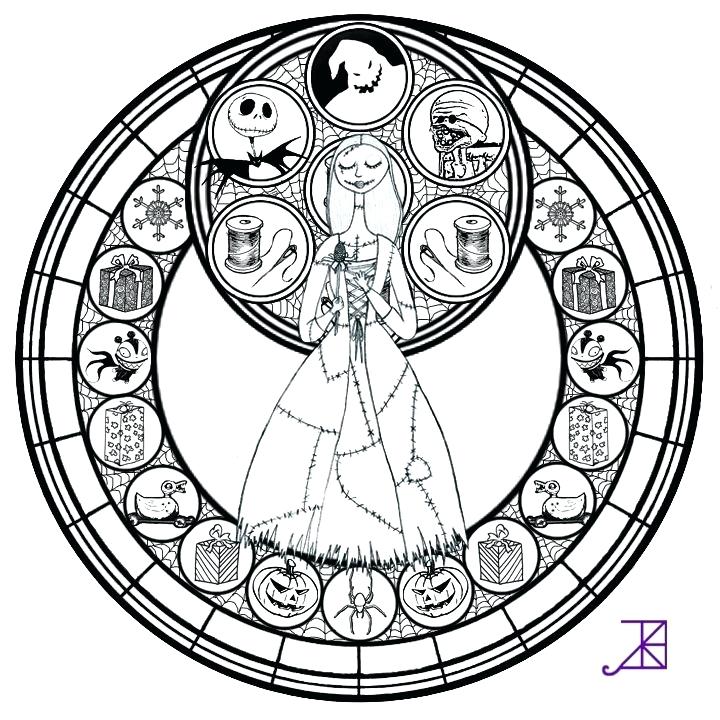 Nightmare Before Christmas Coloring Page 720x720 Nightmare Before Christmas Coloring Page
