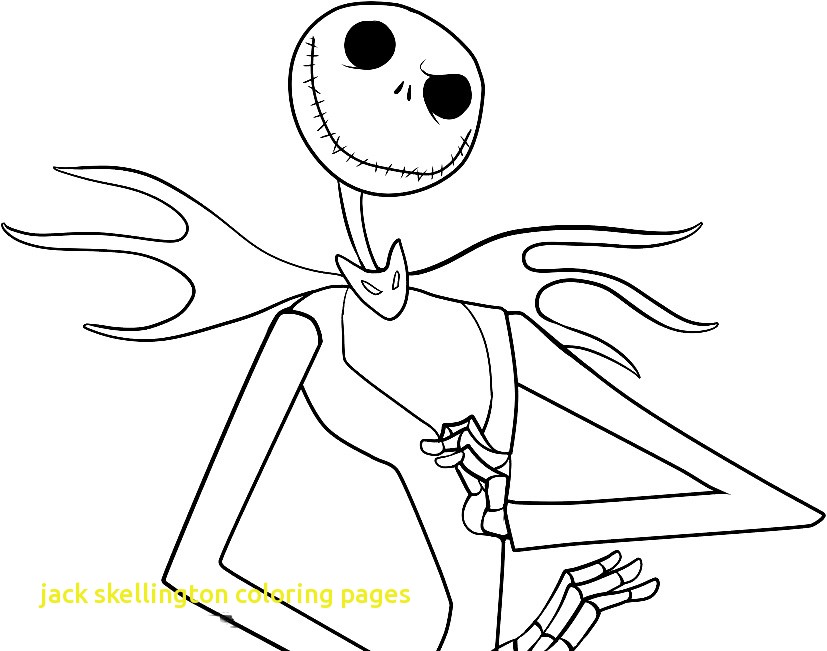 Jack Skellington Coloring Pages With Free Printable Nightmare 827x651 Jack Skellington Coloring Pages With Free Printable Nightmare