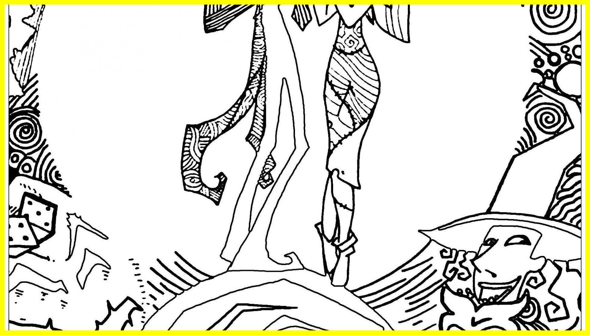 Amazing Nightmare Before Christmas Jack And Sally Coloring 1950x1110 Amazing Nightmare Before Christmas Jack And Sally Coloring