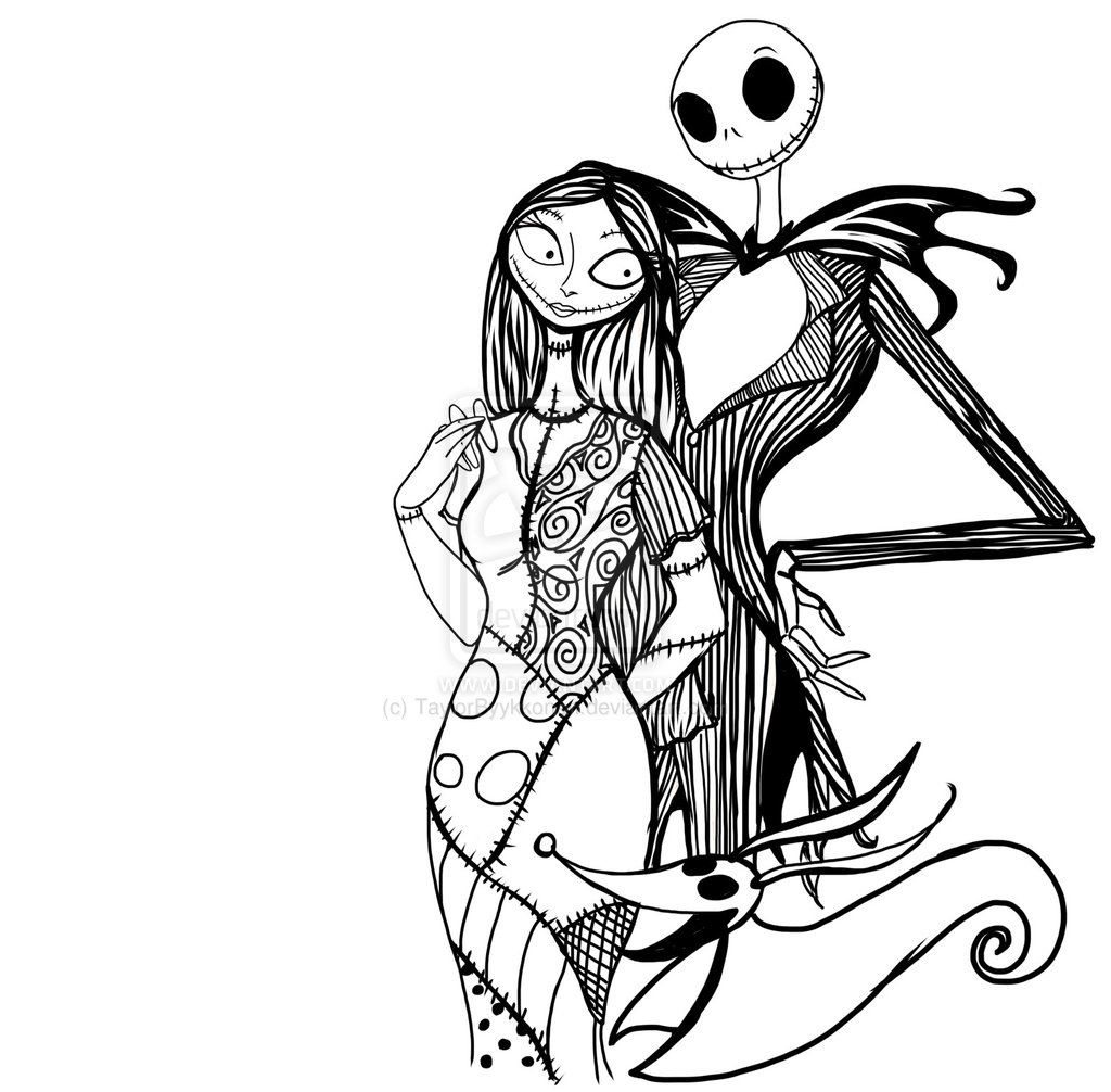 Pix For Gt Jack And Sally Nightmare Before Christmas Coloring Pages 1024x1006 Pix For Gt Jack And Sally Nightmare Before Christmas Coloring Pages