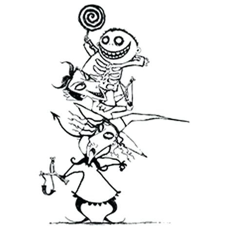 Nightmare Before Christmas Printable Coloring Pages at GetColorings.com ...