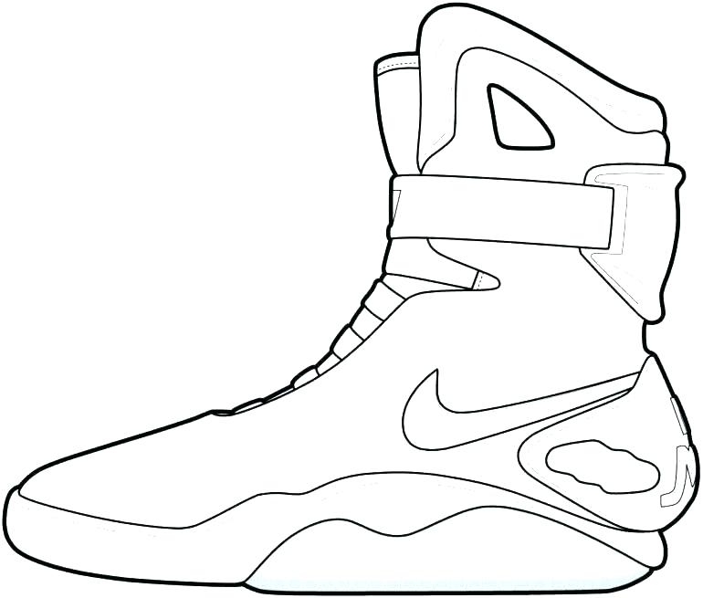 Nike Logo Coloring Pages at GetColorings.com | Free printable colorings ...