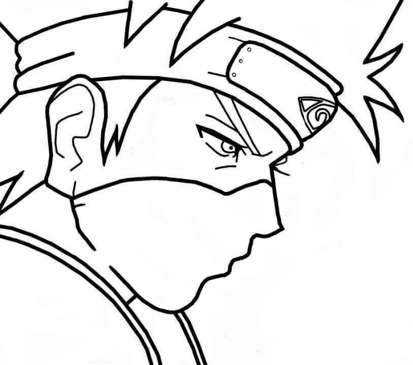 813x720 Free Printable Naruto Coloring Pages