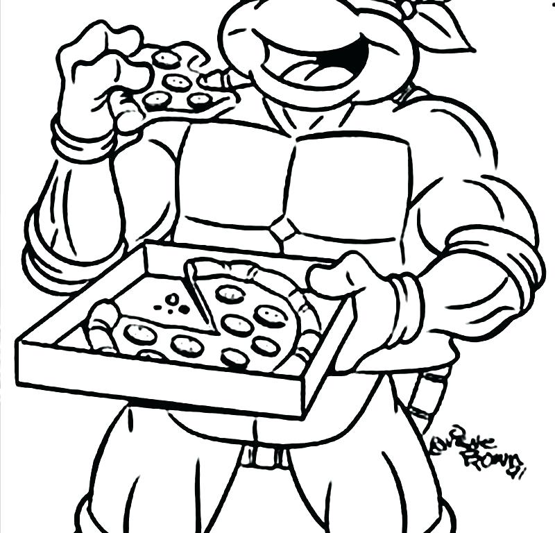 800x768 Turtle Coloring Page Ninja Turtle Coloring Page Simple Ninja