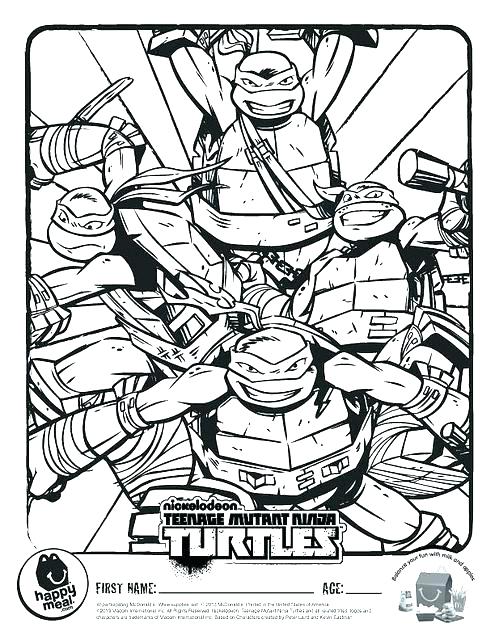 495x640 Mutant Ninja Turtles Coloring Pages Teenage Mutant Ninja Turtles