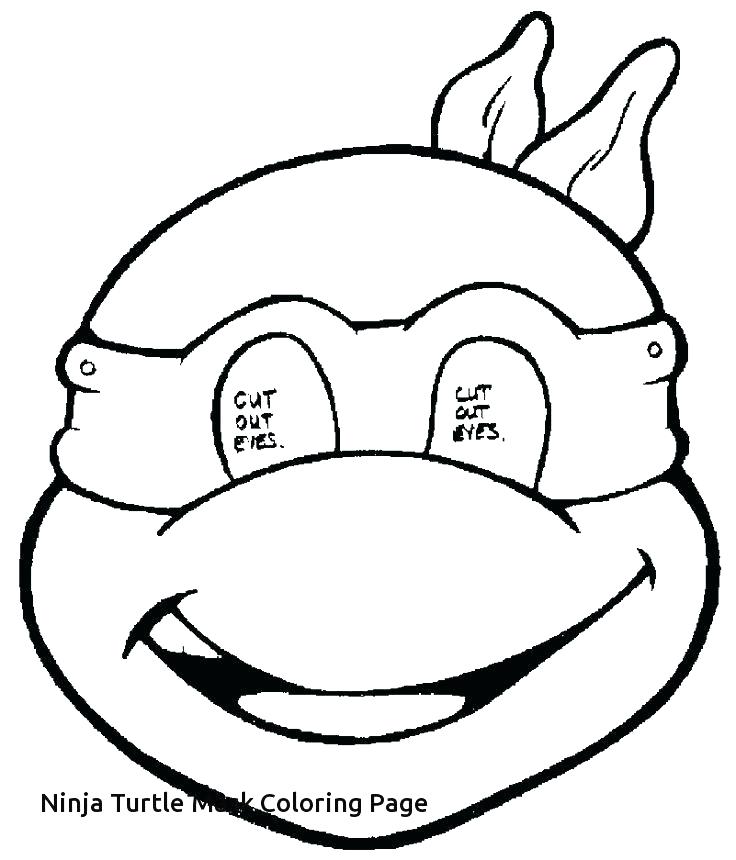 Ninja Turtle Face Coloring Pages at GetColorings.com | Free printable ...