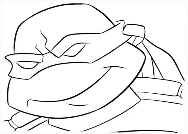 Ninja Turtle Face Coloring Pages at GetColorings.com | Free printable ...