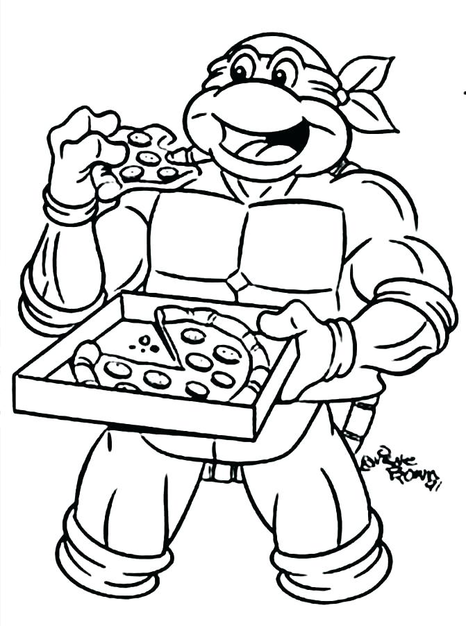 671x902 Elegant Turtle Coloring Page Online Ninja Turtles Pages Elegant