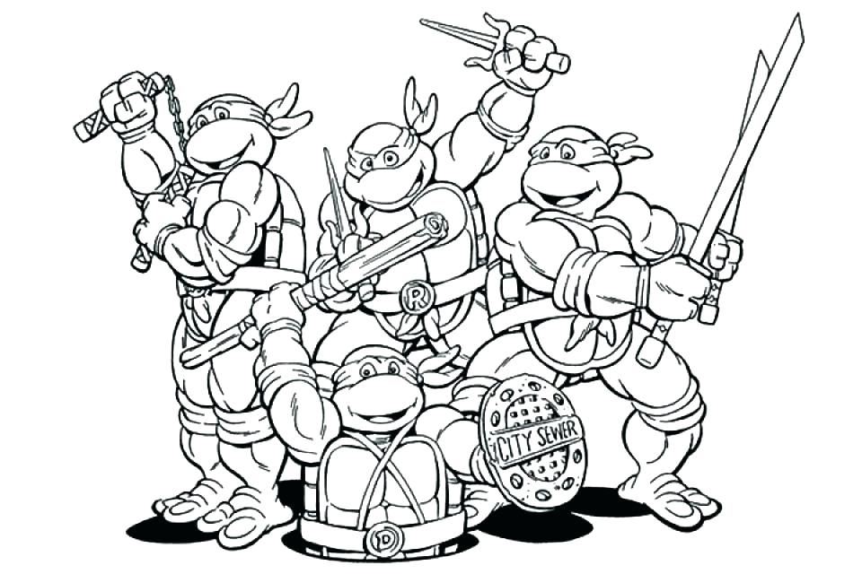 960x640 Ninja Turtles Coloring Sheet Coloring Pages Ninja Turtles