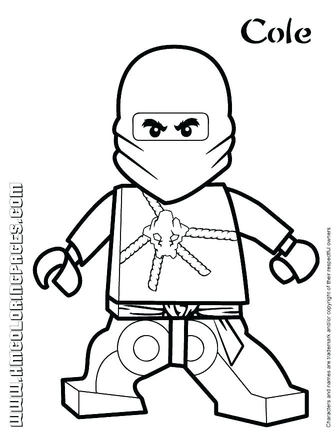 670x867 Lego Ninjago Coloring Pages Cole Zx Coloring Pages Of Coloring