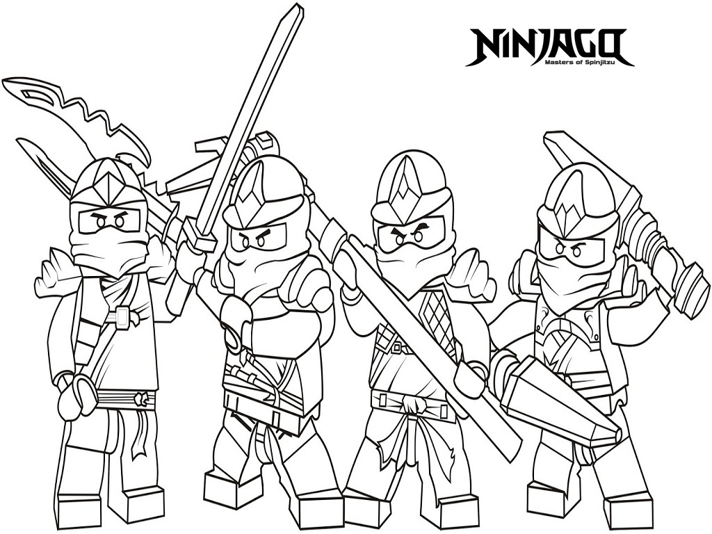 1024x768 Free Ninjago Coloring Pages Newyork Rp Ninjago Coloring Pages Free