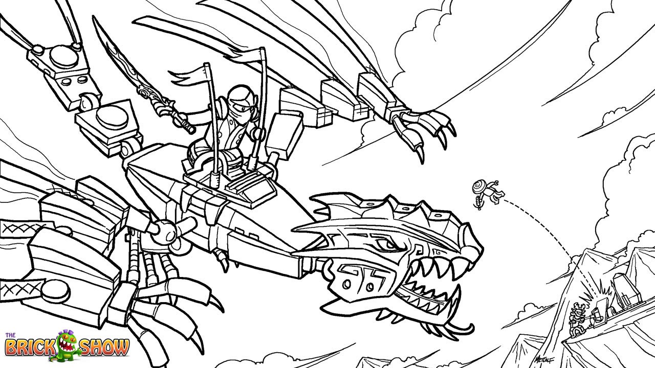 1280x720 Lego Ninjago Coloring Pages Golden Ninja Archives
