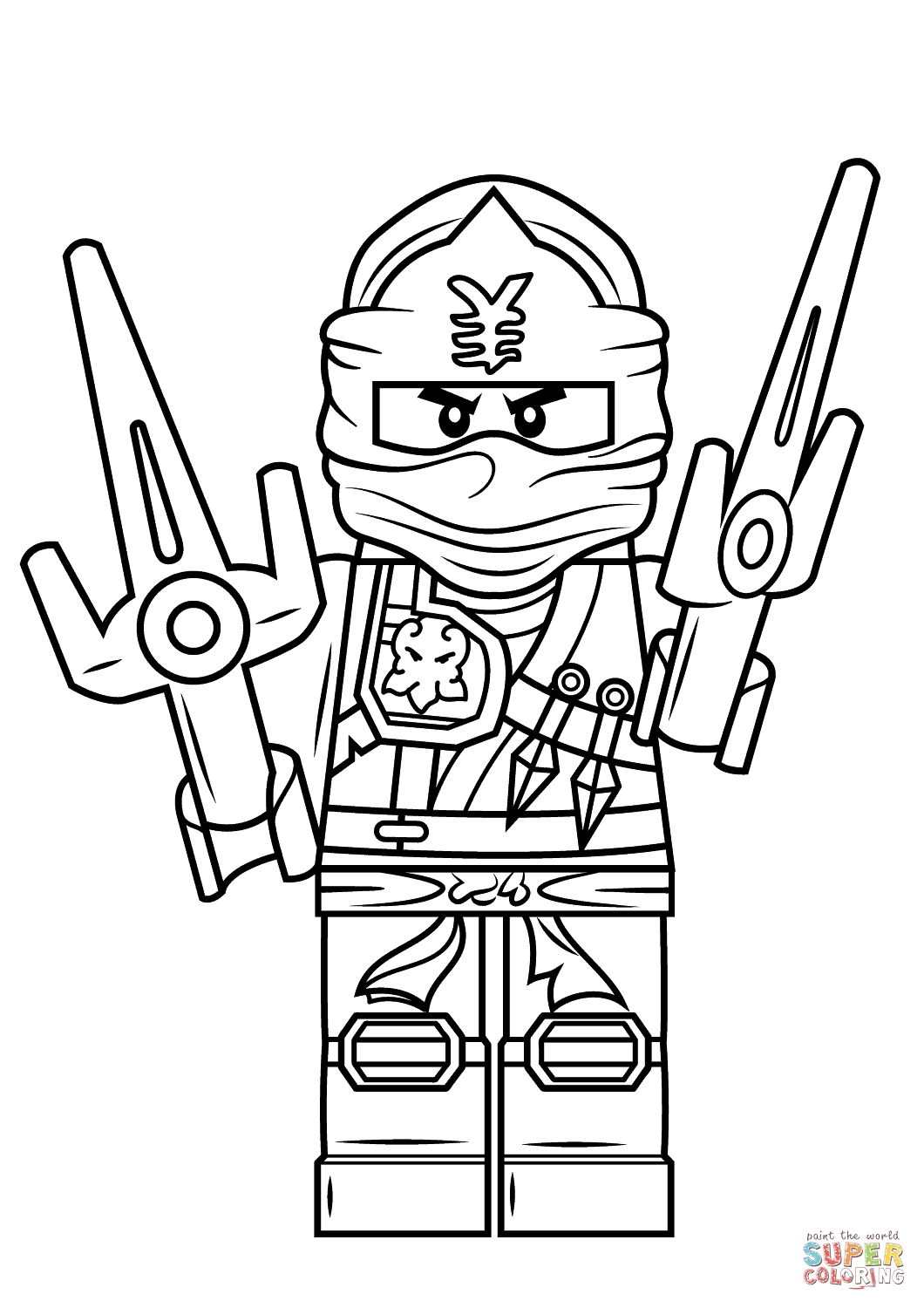 1060x1500 Ninjago Coloring Pages