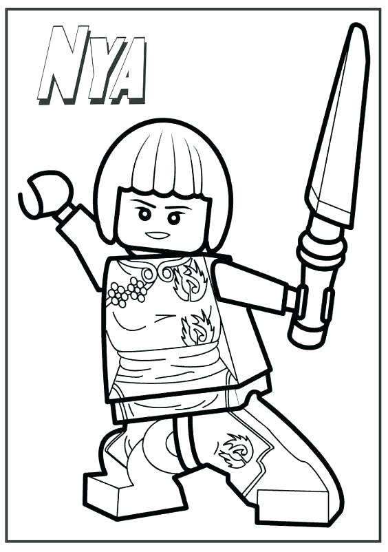 564x802 Lego Ninja Coloring Pages Ninja Coloring Page Evil Green Ninja