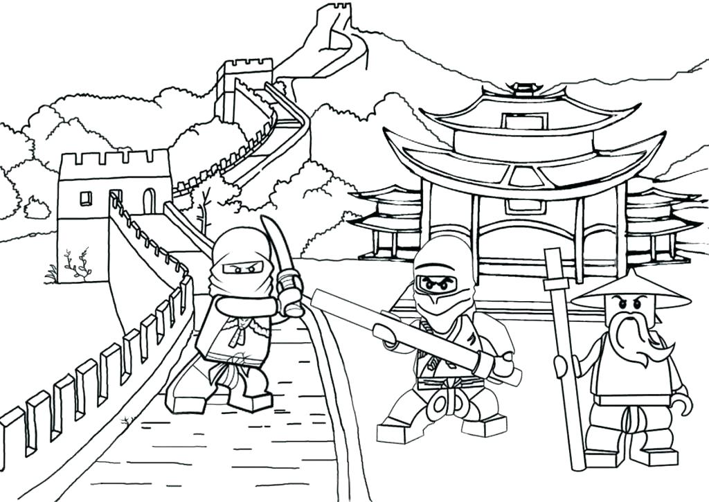 1024x725 Ninjago Coloring Pages Pdf 1 Coloring Pages Ninjago Printable
