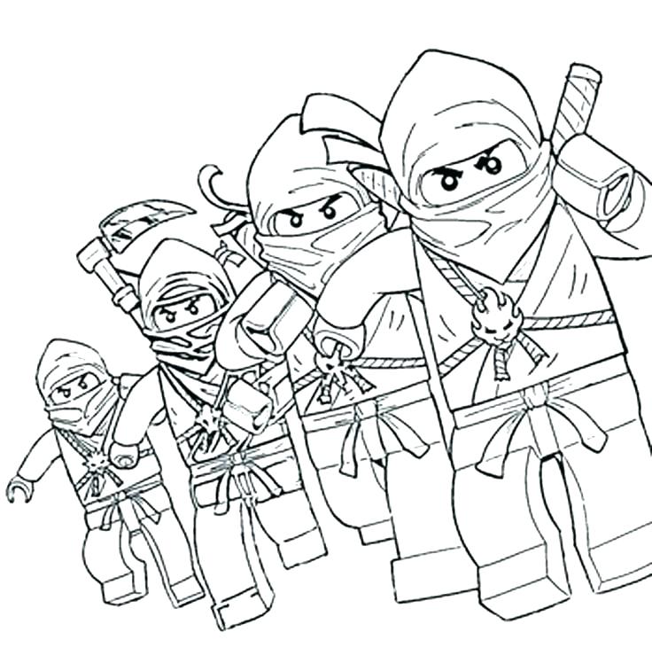 736x748 Titanium Zane Ninjago Coloring Pages