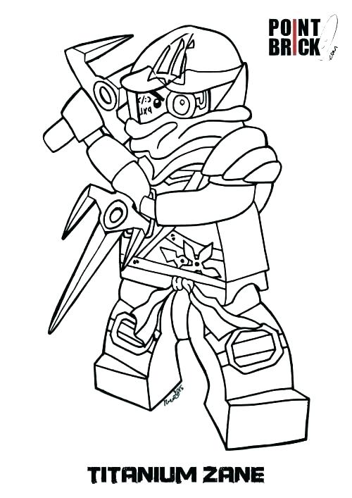 500x707 Lego Ninjago Coloring Pages Pdf Golden Ninja Fuhrer Von
