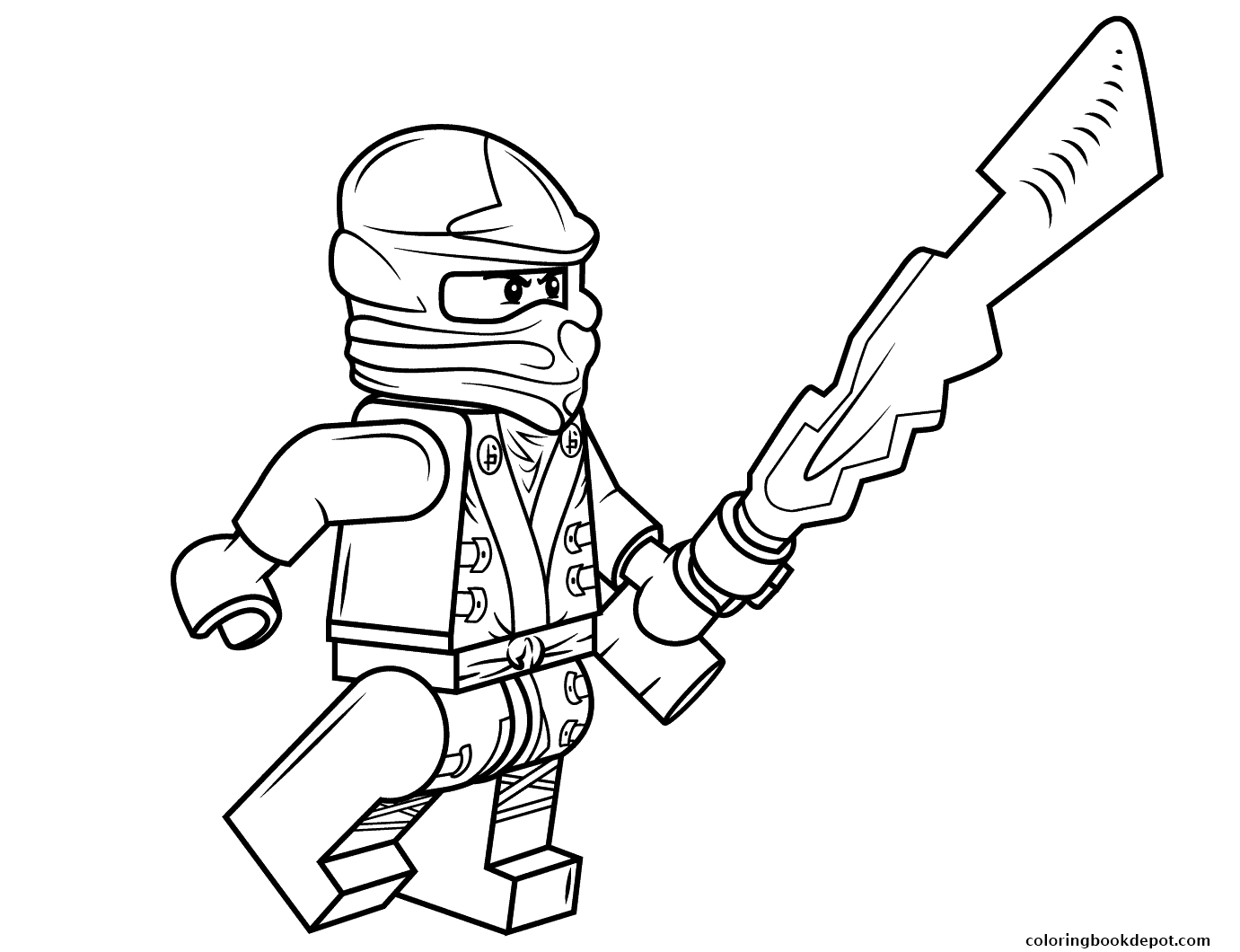 Lego Ninjago Cole Coloring Pages 1381x1060 Lego Ninjago Cole Coloring Pages
