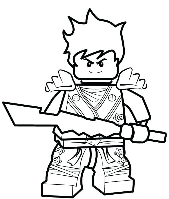 Ninjago Coloring Book 580x681 Ninjago Coloring Book
